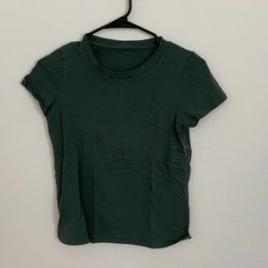 Madewell Basic Tee - Green - XXS